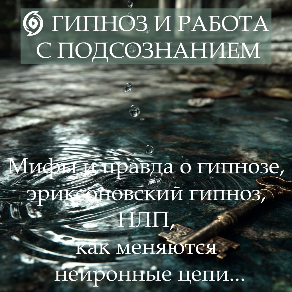 Изображение Гипноз и работа с подсознанием