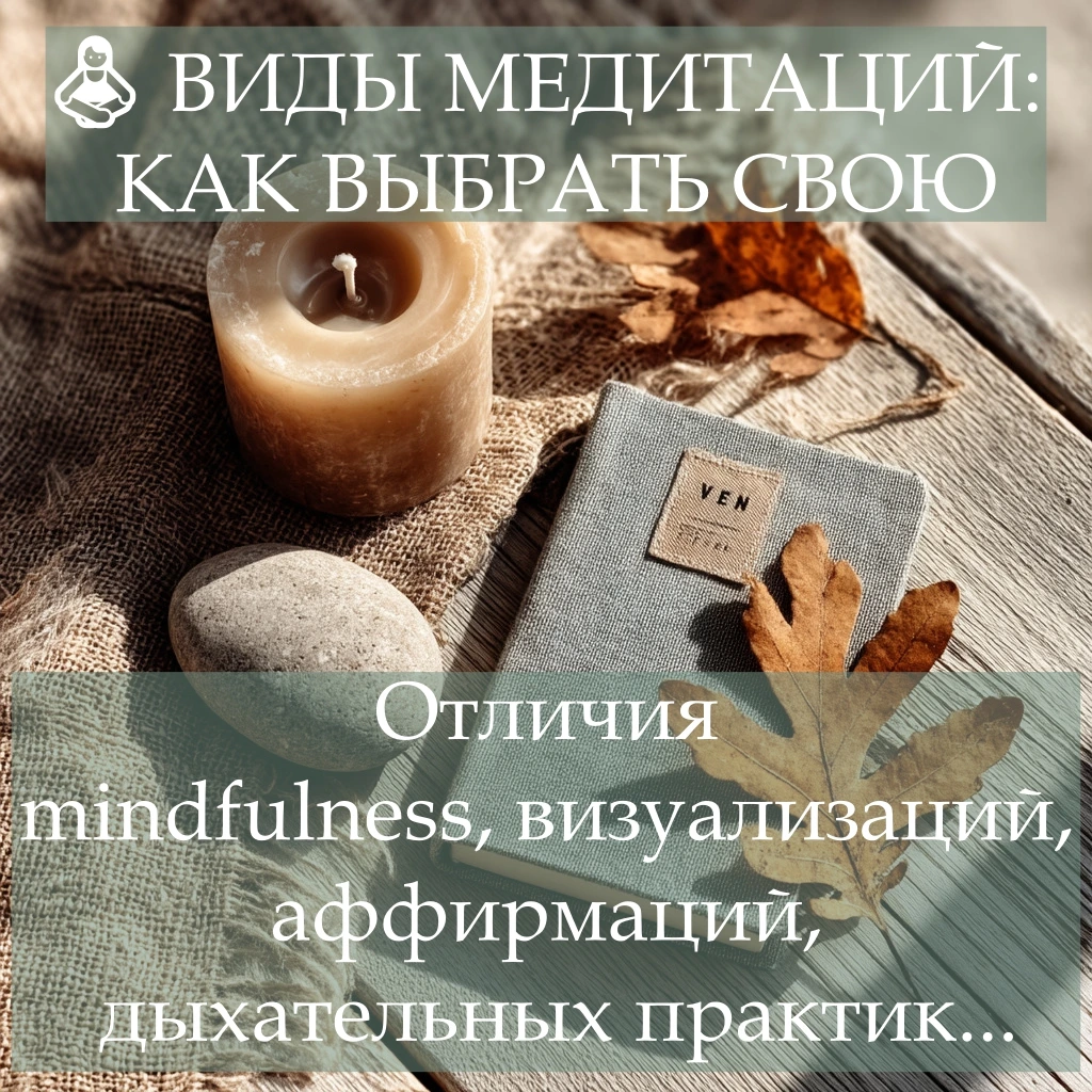 Изображение Виды медитаций как выбрать свою
